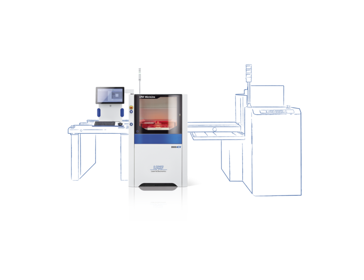 LPKF MicroLine 2000 Inline-Automatisierung